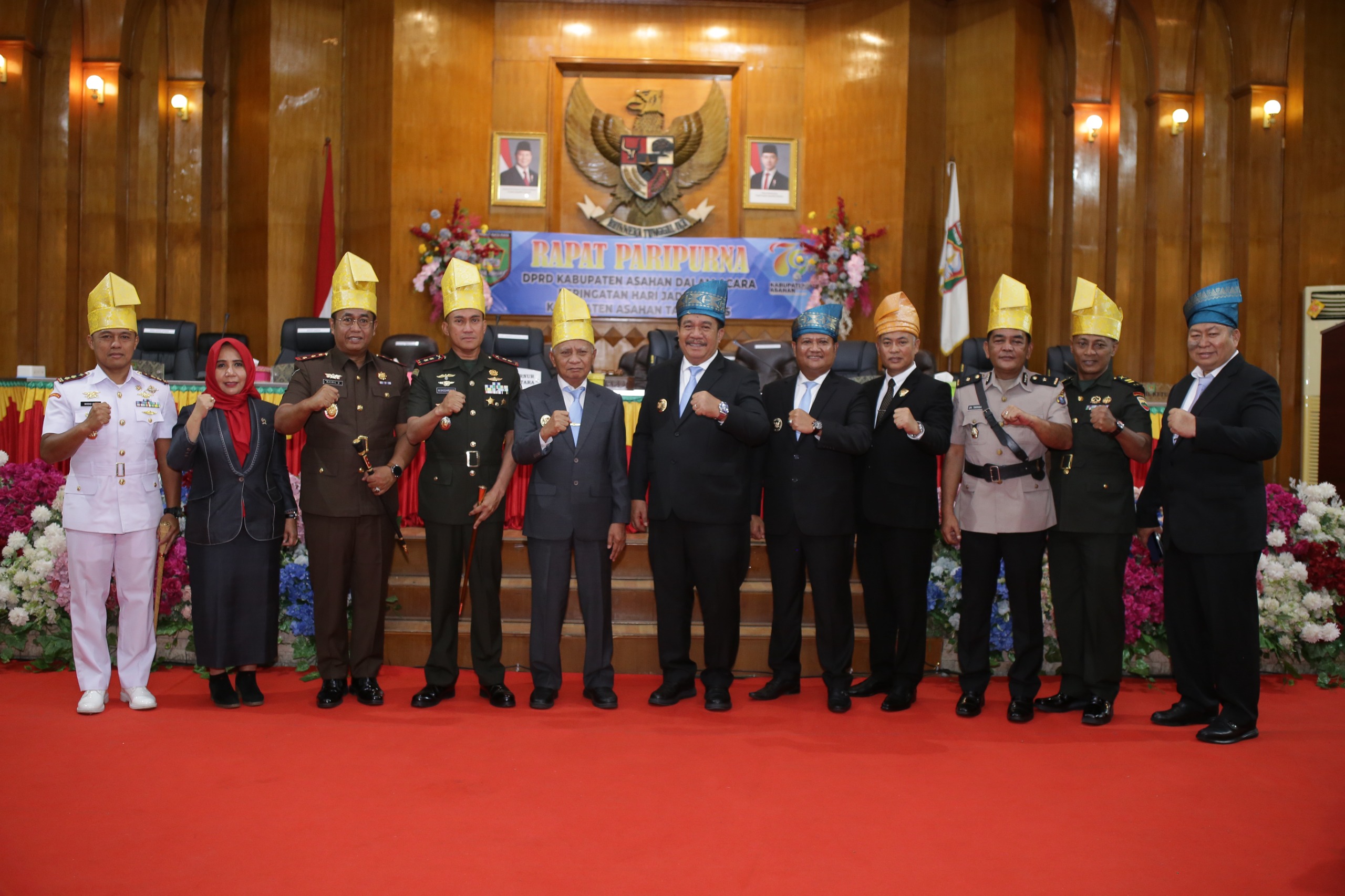 RAPAT PARIPURNA DPRD KABUPATEN ASAHAN DALAM ACARA PERINGATAN HARI JADI KABUPATEN ASAHAN KE 79 TAHUN 2025